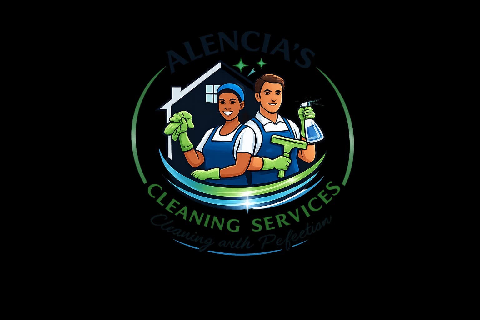 Alencia's Cleaning Services logo